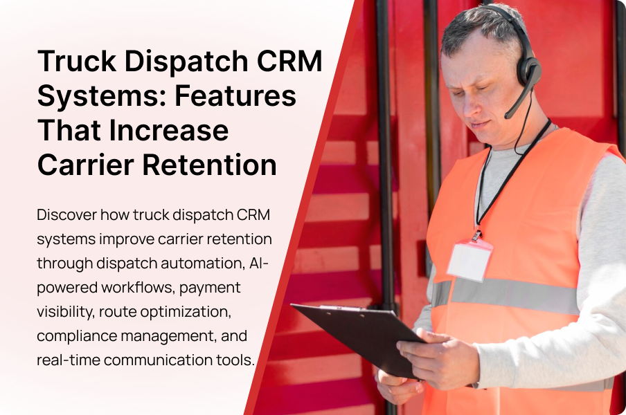 truck dispatch CRM systems _features that increase carier retention